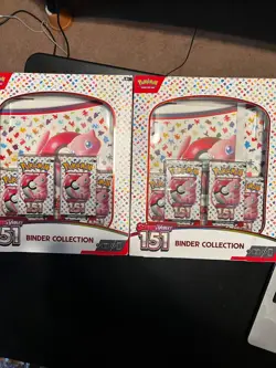 Pokemon TCG Scarlet & Violet - 151 Binder Collection - SEALED - 2 BOXES - Image 1