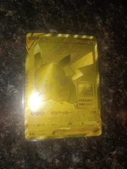 Pikachu V 001/015 25TH Anniversary Golden Promo 2021 Japanese Pokemon **CUST0M** - Image 5