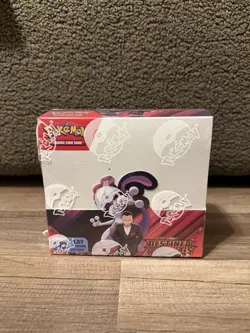 Pokemon Destined Rivals Booster Box Sealed With Acrylic Case! - Image 2