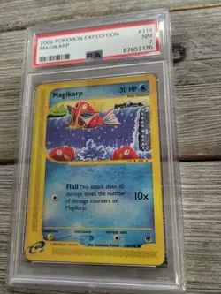 PSA 7 2002 Pokemon Expedition Magikarp - Image 1