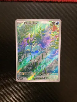 Pokemon Clauncher Scarlet Violet Base 205/198 Holo Illustration Rare Near Mint - Image 1