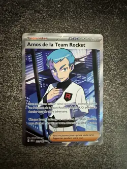 AMOS DE LA TEAM ROCKET FULL ART - POKEMON 223/182 EV10 DR1 RIVALITES DESTINEES - Image 1