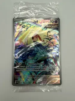 Scream Tail 065 Black Star Promo Full Art Pokemon TCG S&V Paradox Rift Sealed - Image 1