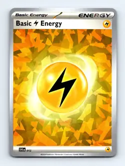 #12 2023 Scarlet and Violet Energy CRACKED ICE ] Basic Lightning Energy - Image 1