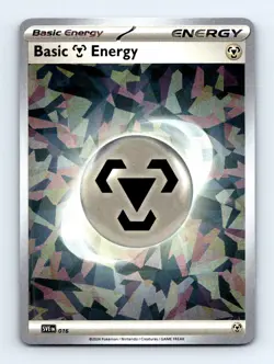 #16 2023 Scarlet and Violet Energy CRACKED ICE | Basic Metal Energy - Image 1
