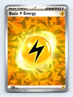 #12 2023 Scarlet and Violet Energy CRACKED ICE Basic Lightning Energy - Image 1