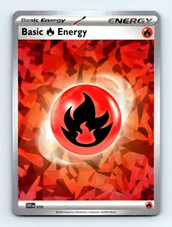 #10 2023 Scarlet and Violet Energy CRACKED ICE Basic Fire Energy - Image 1