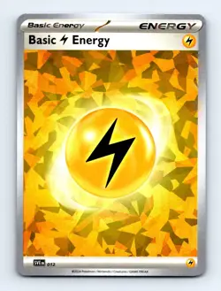 #12 2023 Scarlet and Violet Energy CRACKED ICE [ Basic Lightning Energy - Image 1