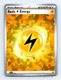 #12 2023 Scarlet and Violet Energy CRACKED ICE Basic Lightning Energy - Image 1