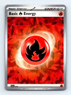 #10 2023 Scarlet and Violet Energy CRACKED ICE * Basic Fire Energy - Image 1