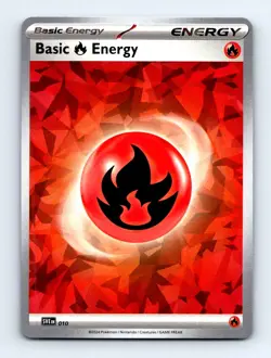 #10 2023 Scarlet and Violet Energy CRACKED ICE [ Basic Fire Energy - Image 1