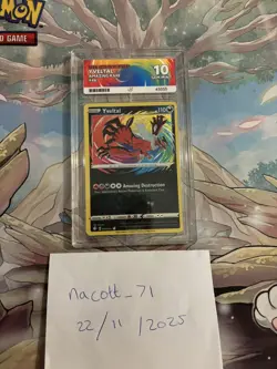 Pokemon - Shining Fates - Yveltal Amazing Rare - 46/72 - Ace 10 Gem Mint - Image 1