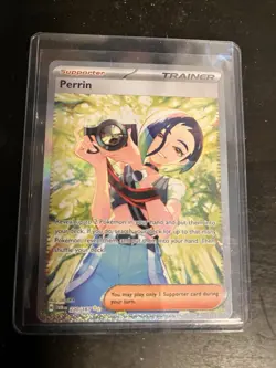 Perrin #220 & Hisuian Growlithe #181 Pokemon TM - Combo Excellent Condition - Image 2