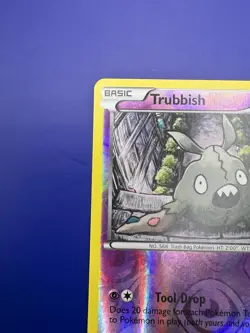 ⚡Trubbish 65/135 Common Reverse Holo Black & White 8: Plasma Pokemon LP 2012 - Image 3
