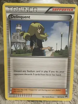 Pokemon Delinquent - 98/122 - Uncommon Near Mint BREAKpoint - Image 1
