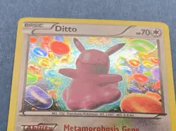 Pokemon Holo Black Star Promo Ditto- XY40 - LP - Image 3