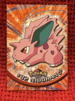 #32 NIDORAN Non-Foil - 1999 TOPPS POKEMON TV ANIMATION EDITION SERIES Blue Logo - Image 1