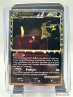 2010 Pokemon Umbreon (Prime) 86/90 Undaunted Holo Great Condition - Image 1