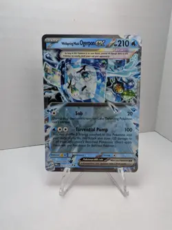 Wellspring Mask Ogerpon ex 027/131 SV: Prismatic Evolutions Double Rare NM - Image 1