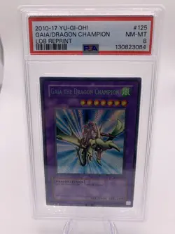 Gaia the Dragon Champion LOB-125 The Legend of Blue Eyes White Dragon NM-M - Image 1