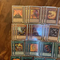 Yu-Gi-Oh Complete FLAME SWORDSMAN Red Eyes DECK- FIGHTING Slash Dragon + Extra - Image 2