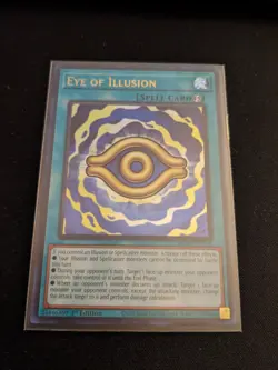 Eye of Illusion Ultra Rare MZMI-EN011 Maze of Millennia 1st Edition Yugioh - Image 1