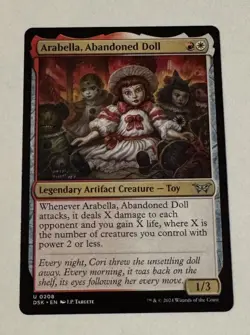 MTG Arabella, Abandoned Doll - Duskmourn: House of Horror LP - Image 1