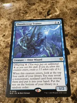 THUNDERTRAP TRAINER Magic MTG Bloomburrow - Image 1