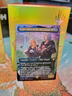 Emet-Selch of the Third Seat (Borderless) - FF x MTG Chocobo Track Foil FIC 0473 - Image 3