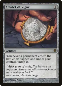 Amulet of Vigor ~ Worldwake [Near Mint][Magic MTG] - Image 1
