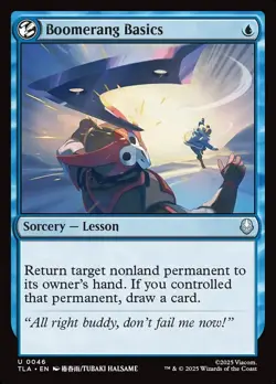 Boomerang Basics 4x Playset Avatar MTG - Image 1