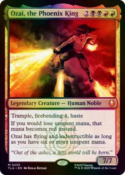 Ozai, the Phoenix King Avatar: The Last Airbender NM MTG Foil - Image 1