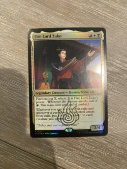 ?? MTG: Fire Lord Zuko Avatar: The Last Airbender Foil 221 - Image 1