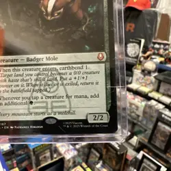 MTG - Avatar: The Last Airbender - Badgermole Cub - Mythic Non-Foil N/M Mint. - Image 3
