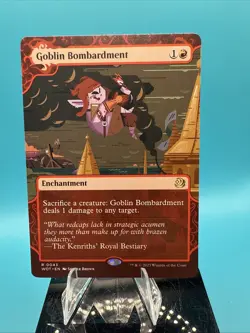 Goblin Bombardment Wilds of Eldraine: Enchanting Tales Regular - Image 1