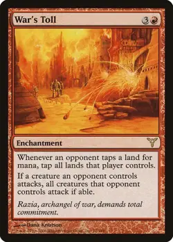 MTG - War's Toll - Dissension - Magic the Gathering - Image 1