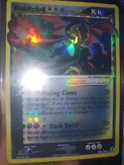 2006 POKEMON EX DRAGON FRONTIERS GOLD STAR #100 CHARIZARD-HOLO *CUST0M-MADE* - Image 3