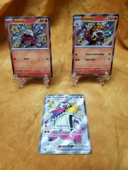Shiny Skeledirge - Crocalor - Fuecoco - SVP 079 080 081 - Pokemon TCG Promo - Image 1