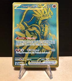 Pokemon TCG - Koraidon ex - Paldean Fates 245/091 Hyper Rare - NM / MINT - Image 1