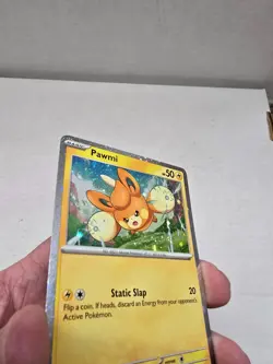 Pawmi SVP 040 Black Star Promo Pokemon Cosmos Holo Scarlet and Violet - Image 2