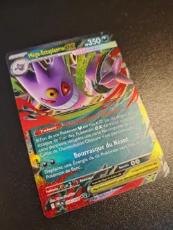 Carte Pokemon Mega-Ectoplasma Ex 056/094 ME02 Fr Neuve Flammes Fantasmagoriques - Image 2