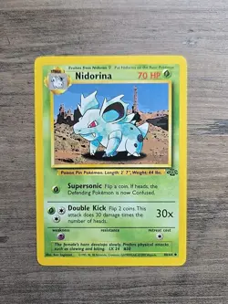 Pokemon TCG Nidorina Jungle 40/64 NM - Image 1