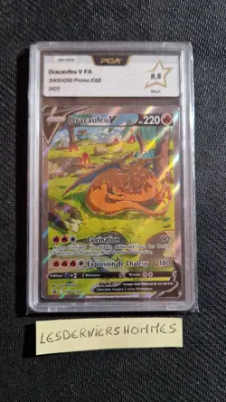 Carte Pokemon "Dracaufeu V FA SWSH260" - Gradee PCA 9,5 - Image 1