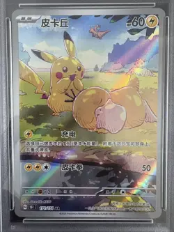 2025 Pokemon TCG Chinese Exclusive Pikachu Psyduck 151C 171/151 AR PSA 10 - Image 2