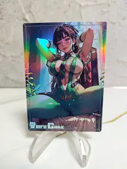Eve Stellar Blade Trading Card Waifu Goddess Story Anime Girl holo Karte Manga - Image 1