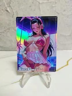 Nico Robin Trading Card Waifu Goddess Story Anime Girl holo Karte Manga Full Art - Image 1