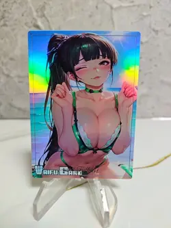 Eve Stellar Blade Trading Card Waifu Goddess Story Anime Girl holo Karte Manga - Image 1