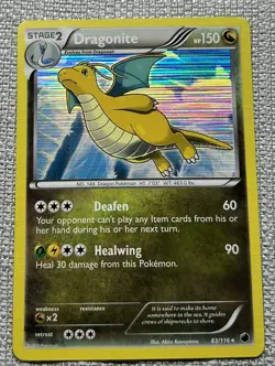 Pokemon Trading Card Game Holo Reverse Holo Dratini Dragonite Mixed Lot of 3 - Image 3