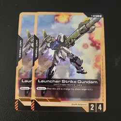 (2X) Launcher Strike Gundam Token - T-009 NM - Gundam TCG Card Game - Image 1
