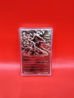 23K Gold Plated CHARIZARD Trading Card 1999 Burger King Pokemon - Image 2